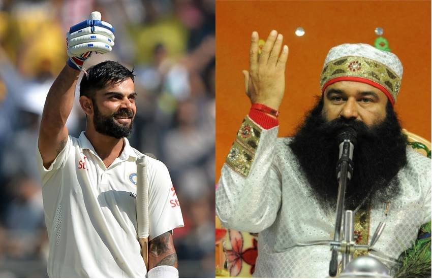 क्या वाकई में राम रहीम ने कोहली को दिया था ‘विराट पारी’ खेलने का मंत्र?