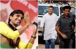 Rahul Gandhi, Attack On Rahul Gandhi, Rahul Gandhi in gujarat, Kumar Vishwas, Kumar Vishwas on Rahul Gandhi, narendra modi, gujarat floods, rahul gandhi spg, rahul gandhi attacked, Kumar Vishwas Poems, Kumar Vishwas Videos, Kumar Vishwas kavi sammelan, Hindi Poetry, Gujarat politics, SPG, Hindi News, Trending News