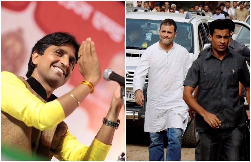 Rahul Gandhi, Attack On Rahul Gandhi, Rahul Gandhi in gujarat, Kumar Vishwas, Kumar Vishwas on Rahul Gandhi, narendra modi, gujarat floods, rahul gandhi spg, rahul gandhi attacked, Kumar Vishwas Poems, Kumar Vishwas Videos, Kumar Vishwas kavi sammelan, Hindi Poetry, Gujarat politics, SPG, Hindi News, Trending News