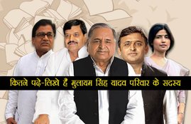 educational qualification of mulayam family, educational qualification of mulayam singh yadav, mulayam singh yadav family, educational of akhilesh yadav, educational of dimple yadav, educational of shivpal yadav, samajwadi party