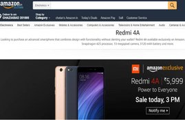 Redmi 4a Sale Today Amazon