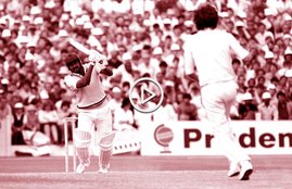 VIDEO, Indian cricketer Sandeep Patil 6 Consecutive fours in an over of Bob Willis, India vs England 2nd Test at Manchester 1982, India vs England, India, England, Sandeep Patil, Sandeep Patil video, Sandeep Patil 6 Consecutive fours