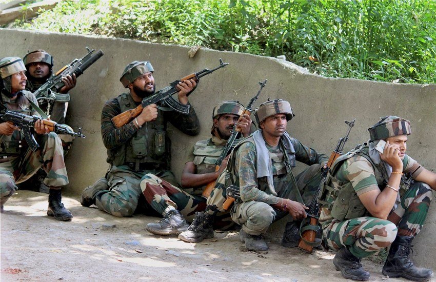 Army soldiers, militant, Shopian encounter, jammu and kashmir