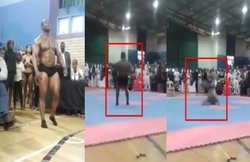 वीडियो: धमाकेदार एंट्री की चाहत में जान गंवा बैठा बॉडीबिल्डर, टूट गई गर्दन