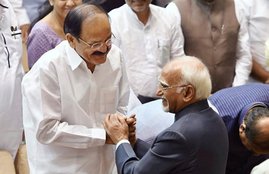 Venkaiah Naidu Take Oath