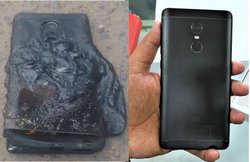 पॉकेट में रखे रेडमी Note 4 स्मार्टफोन में हुआ ब्लास्ट, पानी डालने पर भी नहीं बुझी आग