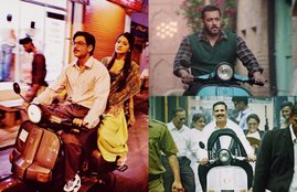 Bollywood Stars driving Scooter, Bollywood Actors driving Scooter, Bollywood Celebs driving Scooter, Actors driving Scooter, Bollywood Stars rides Scooter, Bollywood Actors rides Scooter, Bollywood Celebs rides Scooter, Celebs rides Scooter, Stars rides Scooter, Actors rides Scooter, Salman Khan on Scooter, Shah Rukh Khan on Scooter, Aamir Khan on Scooter, Amitabh Bachchan on Scooter, Akshay Kumar on Scooter, Bollywood Stars Pics, Bollywood Actors Pics, Photo Gallery, Jansatta