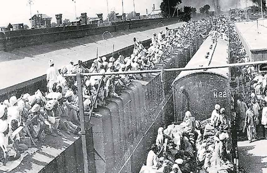 देश बंटवारे के समय बड़ी संख्या में लोग ट्रेनों में लदकर भारत से पाकिस्तान और पाकिस्तान से भारत आए थे।