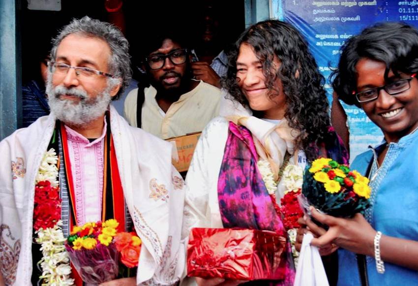 irom sharmila, irom sharmila marriage, desmond coutinho, irom sharmila marries, irom sharmila married, irom sharmila coutinho, india news