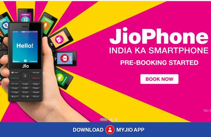 Jio 4G Phone की 30 लाख से ज्यादा बुकिंग, ऐसे करें ऑफलाइन बुकिंग