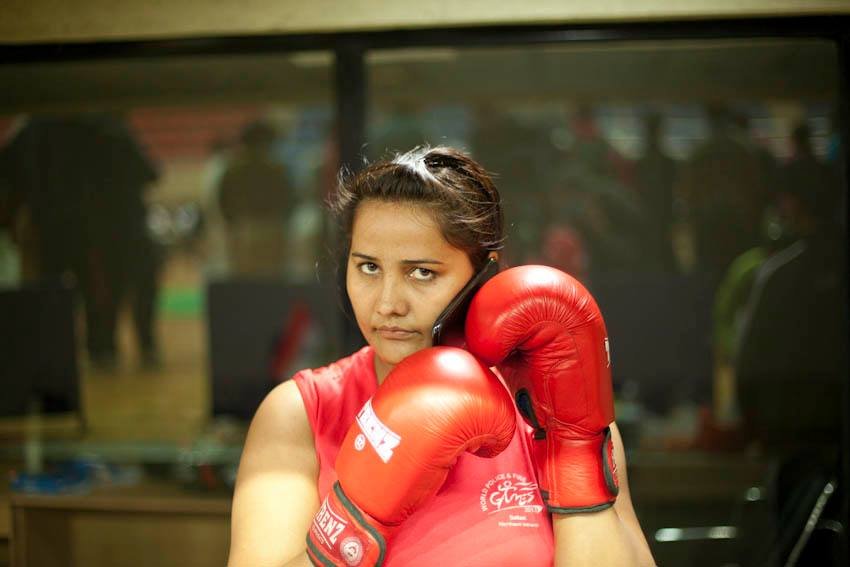 world police boxing competition 2017: kavita chahal won gold medal do you know who is behind her success, kavita chahal won gold medal, boxer kavita chahal, world police boxing competition, world police boxing competition 2017 news, sports news, jansatta news, India news, boxing competition news, India news, latest news, sudhir kumar