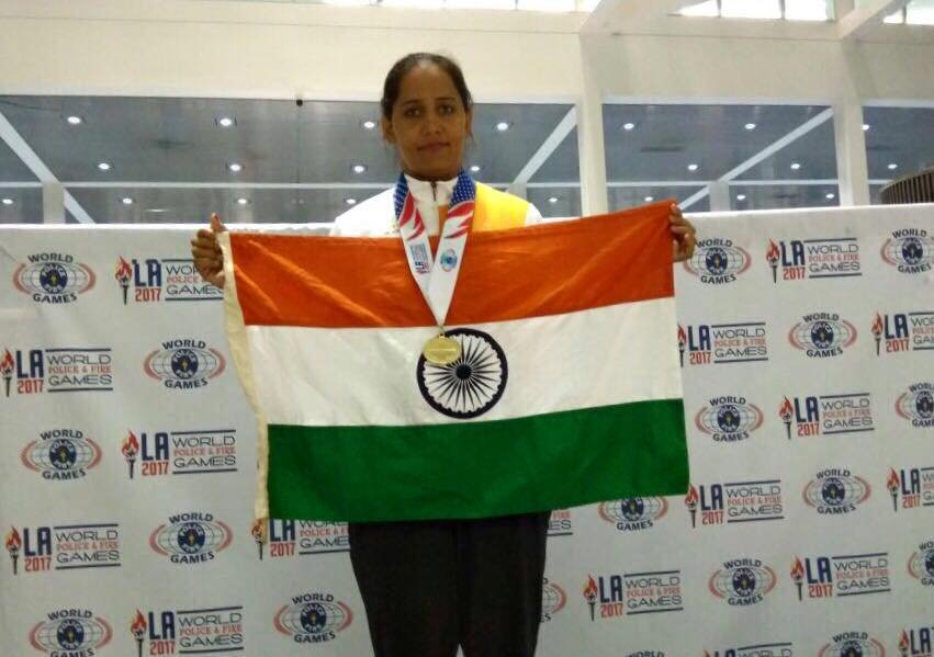 world police boxing competition 2017: kavita chahal won gold medal do you know who is behind her success, kavita chahal won gold medal, boxer kavita chahal, world police boxing competition, world police boxing competition 2017 news, sports news, jansatta news, India news, boxing competition news, India news, latest news, sudhir kumar