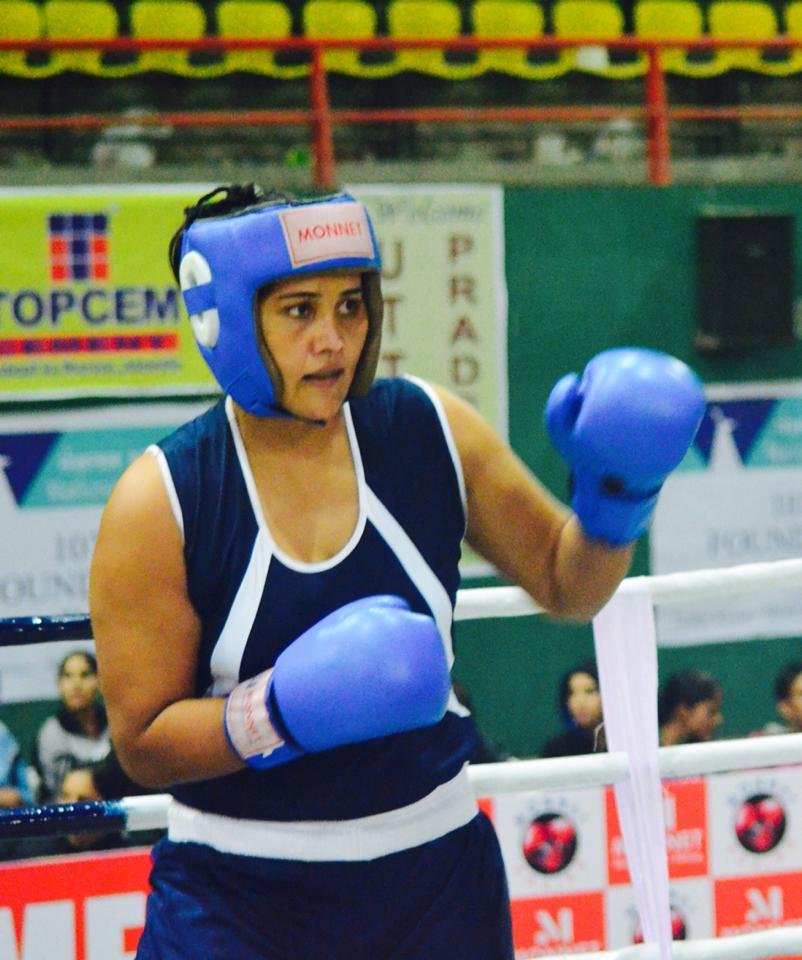 world police boxing competition 2017: kavita chahal won gold medal do you know who is behind her success, kavita chahal won gold medal, boxer kavita chahal, world police boxing competition, world police boxing competition 2017 news, sports news, jansatta news, India news, boxing competition news, India news, latest news, sudhir kumar