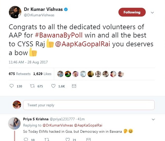 kumar vishwas