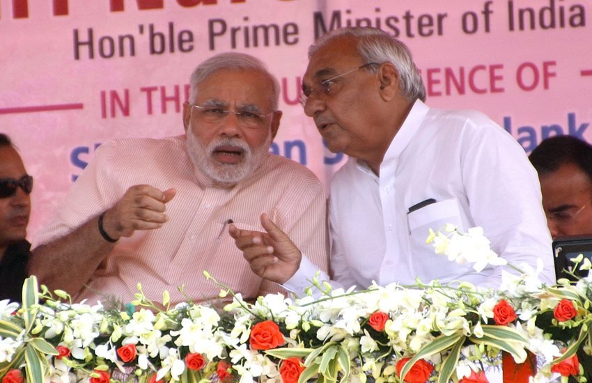 विधायकों का बयान ऐसे समय में आया है, जब हाल ही पीएम मोदी और हुड्डा की संसद में हुई मुलाकात को लेकर दोनों के बीच करीबी बढ़ने के कयास लगाए जा रहे हैं। (Source: Express archive Photo)