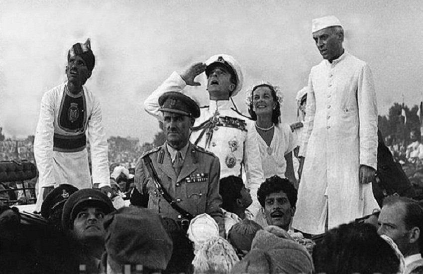 louis mountbatten, edwina, jawaharlal nehru, indian express photo