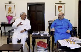Nitish kumar, Janta Dal-United, jdu, jdu to be part of nda, nda, nda Convener, jdu to get 2 cabinet berth, jdu to become nda part, amit shah, narendra modi, pm modi, sharad yadav, bihar news, patna news, delhi news, hindi news
