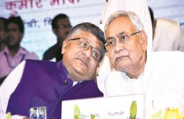 Nitish kumar, ravishankar prasad