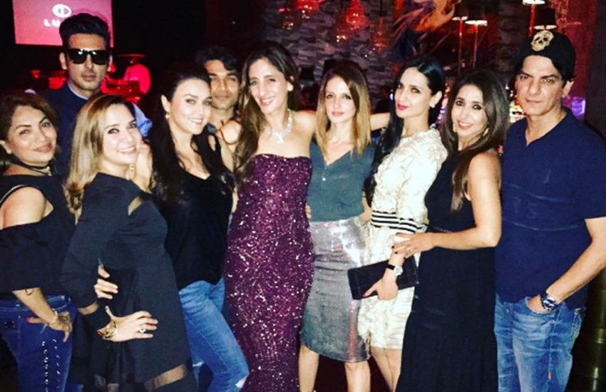Preity Zinta, Farah Khan Ali, Sussanne Khan