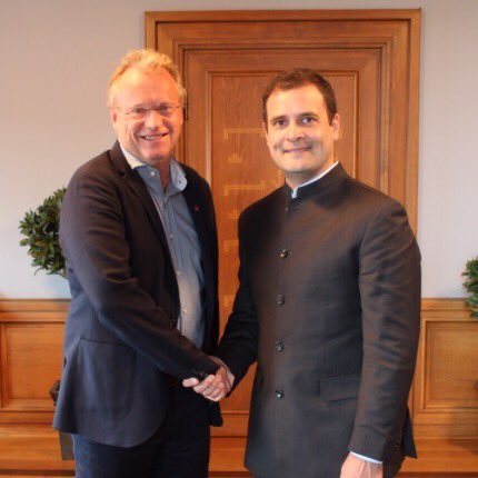 Rahul Gandhi, Rahul Gandhi in norway, Rahul Gandhi latest pic, Rahul Gandhi viral pic, Rahul Gandhi kurta pajama, Rahul Gandhi trolled, Yngve Slyngstad, NBIM, trending