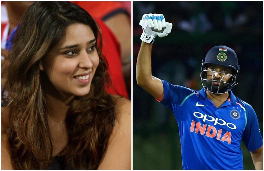 हिटमैन रोहित शर्मा और उनकी पत्नी रितिका सजदेह। हिटमैन रोहित शर्मा और उनकी पत्नी रितिका सजदेह।