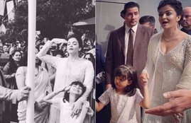 iffm-2017, Aishwarya Rai Bachchan, Aaradhya Bachchan in iffm, iffm 2017, aishwarya rai bachchan hoist the Indian flag, iffm-2017, Aishwarya Rai Bachchan, Aaradhya Bachchan in iffm,