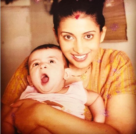 zoish irani, smriti irani Family, smriti irani Children, smriti irani Family Photos, smriti irani Son, smriti irani Daughter, smriti irani Husband, smriti irani Family Photos