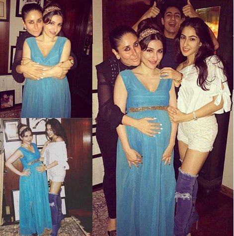 Kareena kapoor,soha ali khan,baby bump,actress in baby bump,soha ali khan baby bump, B-town celeb, Bollywood Photos,Latest Bollywood Photographs, Bollywood Images, Latest Bollywood photos