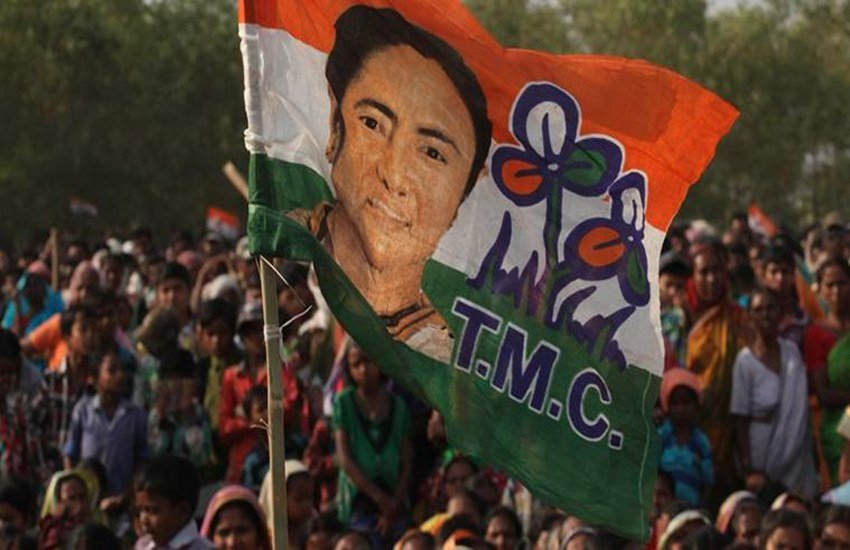 टीएमसी का झंडा। (संकेतात्मक तस्वीर)