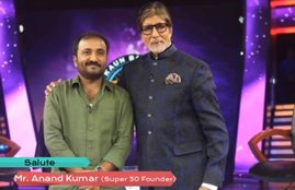 Kuan Banega Crorepati Season 9, Anand Kumar, KBC9, KBC, Sony TV, Amitabh Bachchan, TRP, New Record, Hot Seat, Big B and Anand Kumar