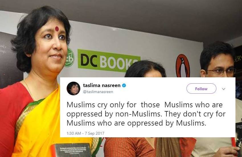 निर्वासित बांग्लादेशी लेखक तस्लीमा नसरीन। (फाइल फोटो)
