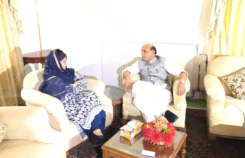 Yasin malik, Kashmiri separatists, NIA, Rajnath Singh, Mehbooba Mufti, Rajnath Mehbooba meet, Kashmiri Insurgency, Kashmir Violence, Kashmir problem, hindi news, india news