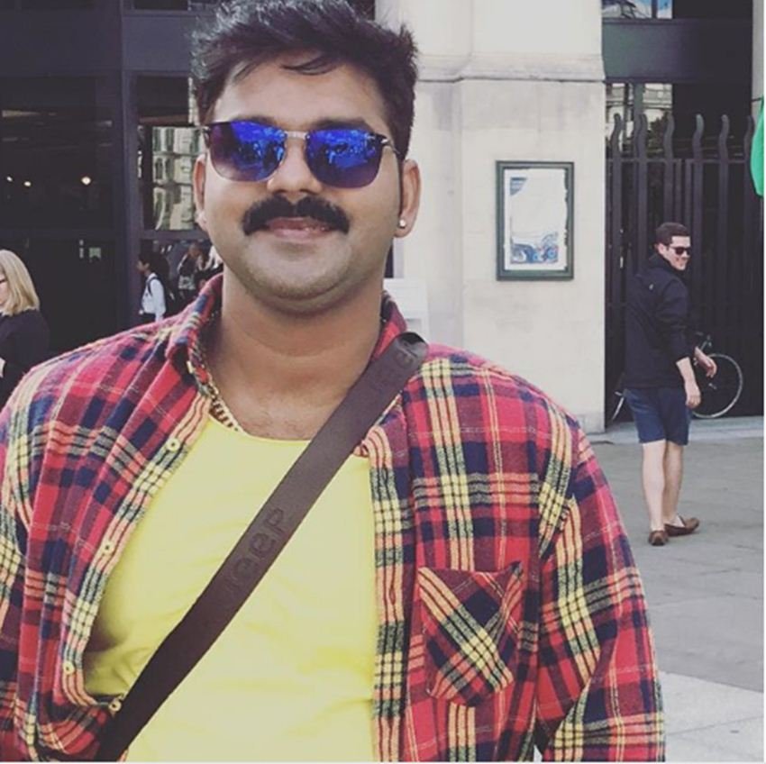 भोजपुरी फिल्म स्टार पवन सिंह। भोजपुरी फिल्म स्टार पवन सिंह।