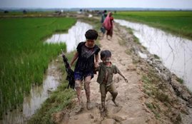 Rohingya Crisis, UN Confirms, About 60 Dead, Boat Capsize, Bangladesh Border, UN agency, Rohingya Muslim, Rohingya Muslim refugees, Myanmar, Rohingya refugees, Myanmar State Counsellor, Myanmar, International News, Jansatta