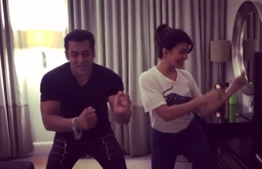Salman Khan, Dance Video, Jacqueline Fernandez, Tan Tana Tan Tan Tan Tara, Judwa 2, Songs, Promotion Video, Sallu and Jacqueline