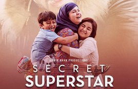 Secret Superstar, 3rd Poster, Aamir Khan, Zaira Khan, Third Poster, Upcoming Movie, Aamir Khan and Zaira Khan, Aamir Khan Movie