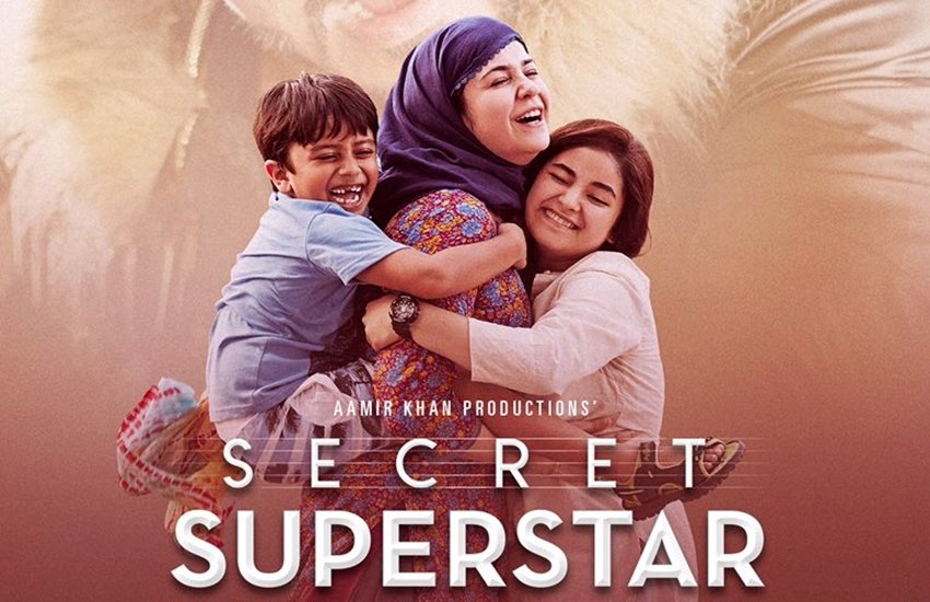 Secret Superstar, 3rd Poster, Aamir Khan, Zaira Khan, Third Poster, Upcoming Movie, Aamir Khan and Zaira Khan, Aamir Khan Movie