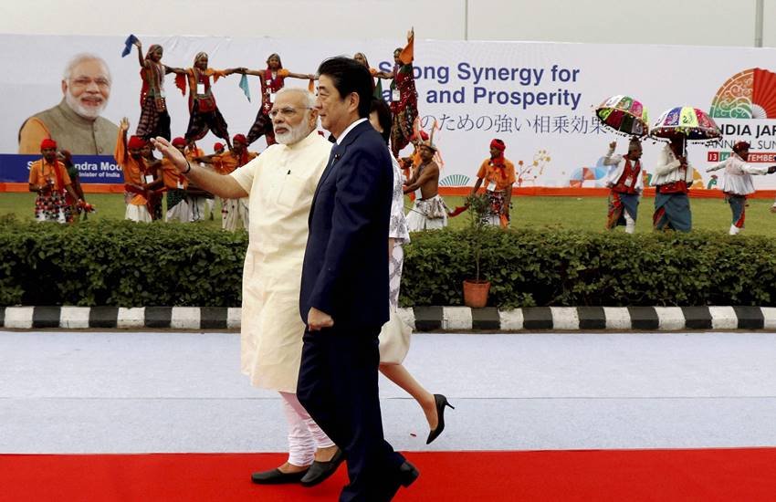 Shinzo Abe, Shinzo Abe India visit live, Shinzo Abe in Gujarat, Shinzo Abe Gujarat Visit live, Shinzo Abe tour of India