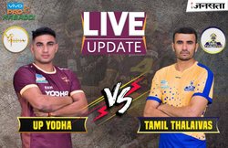 प्रो कबड्डी 2017, तमिल थलाइवाज vs यूपी योद्धा: TT ने अंतिम पलों में 34-33 से मारी बाजी