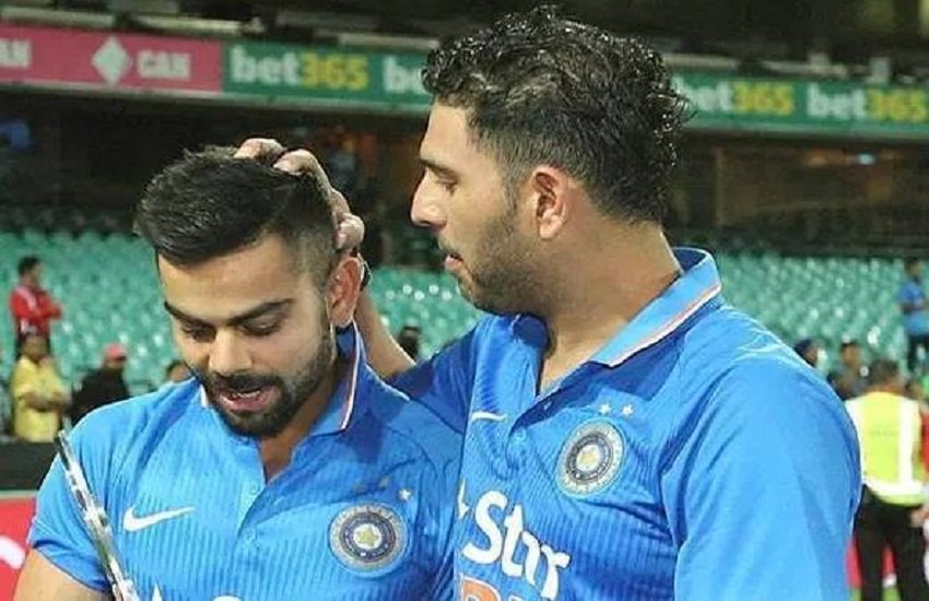 yuvraj singh, virat kohli