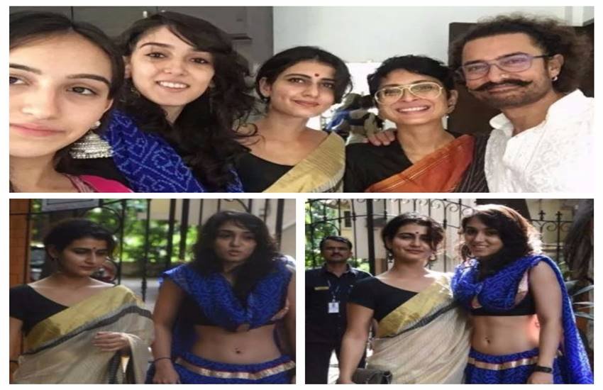 2 सितंबर को आमिर खान के घर में बकरीद का त्यौहार जोर-शोर से मनाया गया। आमिर ने अपने परिवार के साथ को बकरीद का त्यौहार मनाया। इस जश्न का हिस्सा 'दंगल' में उनकी ऑन-स्क्रीन बेटी का किरदार निभा चुकीं फातिम सना शेख भी बनीं। फातिमा आमिर के पूरे परिवार के साथ जश्न में शामिल हुई लेकिन उनकी कमेस्ट्री आमिर खान की बेटी इरा खान के साथ अलग ही दिखी। उन्होंने इंस्टाग्राम पर इरा के साथ कई तस्वीरें साझा की, जिसमें दोनों की स्पेशल बॉन्डिंग साफ नजर आईं।