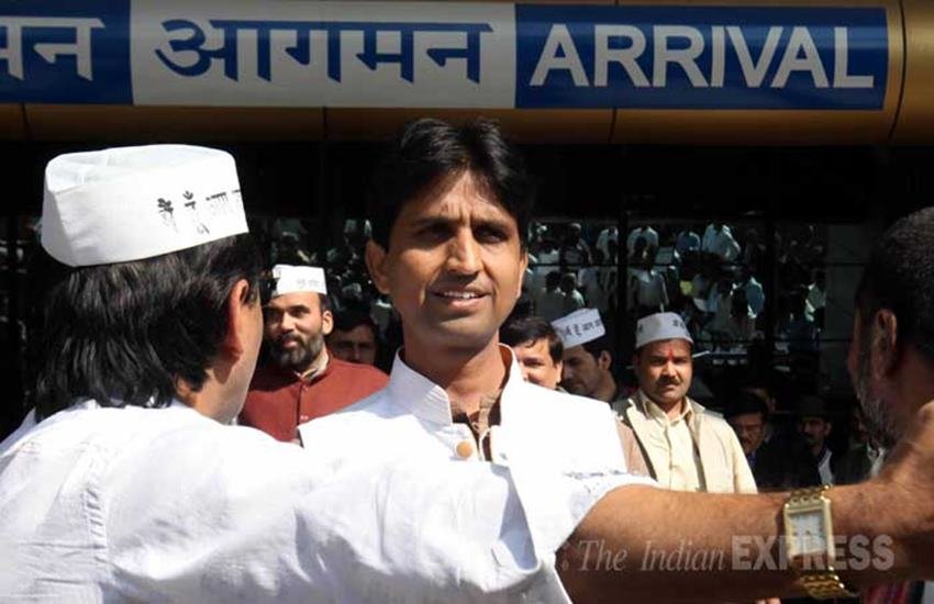 आम आदमी पार्टी (एएपी) नेता और राजस्थान में पार्टी प्रभारी कुमार विश्वास। (फाइल फोटो)