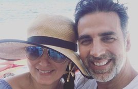 Akshay Kumar, Twinkle Khanna, Aarav, Nitara