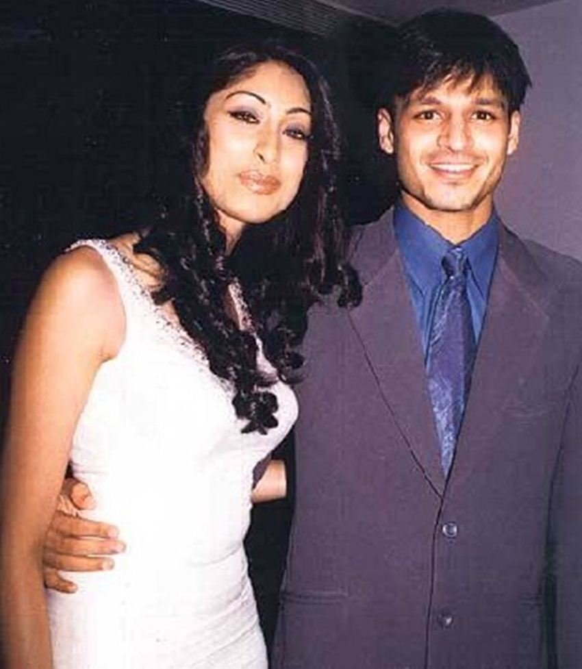 vivek oberoi with gurpreet, salman with sangeeta bijlani, sikander kher with priya singh, upen patel karishma tanna , karishma with abhishek bachchan ,