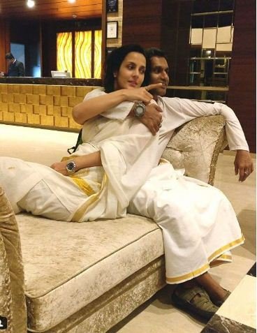 bollywood actress, Tulip Joshi, Captain Nair, Captain Nair Wife, Tulip Joshi with Captain Nair, Tulip Joshi with Captain Nair Romantic Photos, Tulip Joshi, Movies, Tulip Joshi Songs, Tulip Joshi latest News, Tulip Joshi Hot Photos, Tulip Joshi Marriage