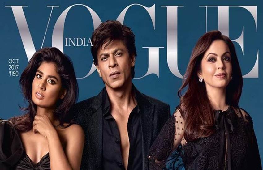 वोग के कवर पेज पर शाहरुख और नीता अंबानी संग मितालीी 