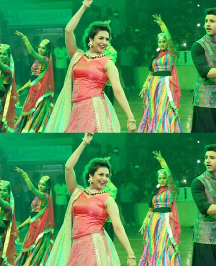Divyanka Tripathi, Vivek Dahiya, ye hai mohabbatein, Dandiya, Navratri, raees Movie Song, Garba