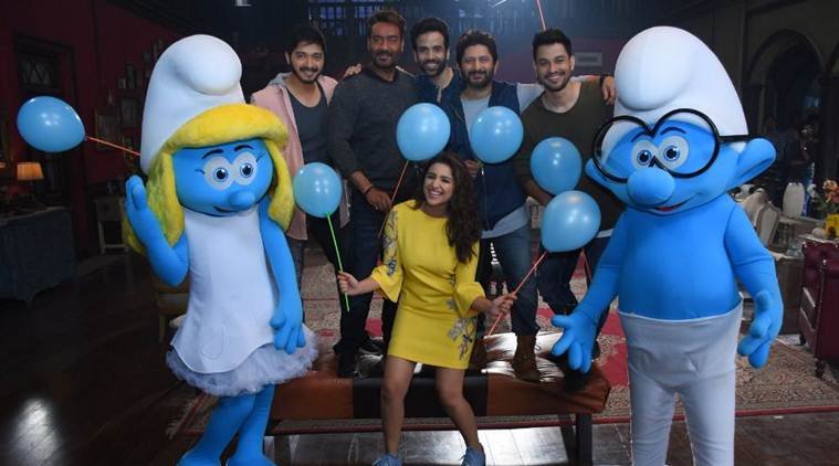 tusshar kapoor, prakash raj, Kunal Khemu, Arshad warsi, shreyas talpade golmal, tabu golmal again, mukesh tiwari golmal, ajay devgan golmaal again, golmal again cast, golmaal again celebs salary, parineeti chopra golmaal again, neil nitin mukesh golmaal again