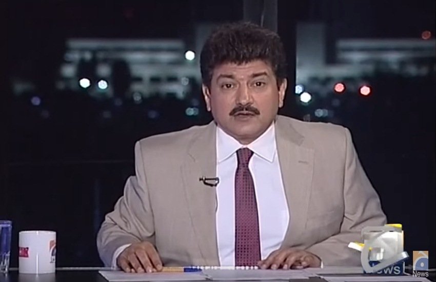 पाकिस्तानी पत्रकार हामिद मीर की फाइल फोटो। पाकिस्तानी पत्रकार हामिद मीर की फाइल फोटो।