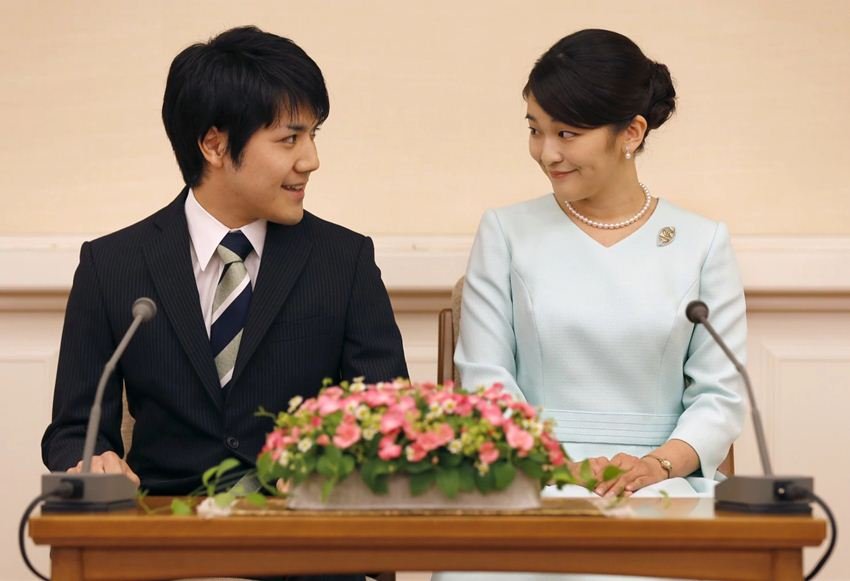 AS-Japan-Princess Engagement, Akihito, Tokyo, Japan, East Asia, Asia, Arts and entertainment, General news, Higher education, Education, Social affairs, Weddings, Occasions, Lifestyle, Royalty, Celebrity, Entertainment